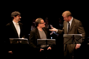 PREMIÉRA INSCENOVANÉHO ČTENÍ HRY <B>UCPANEJ SYSTÉM 20. 12. 2011</B>